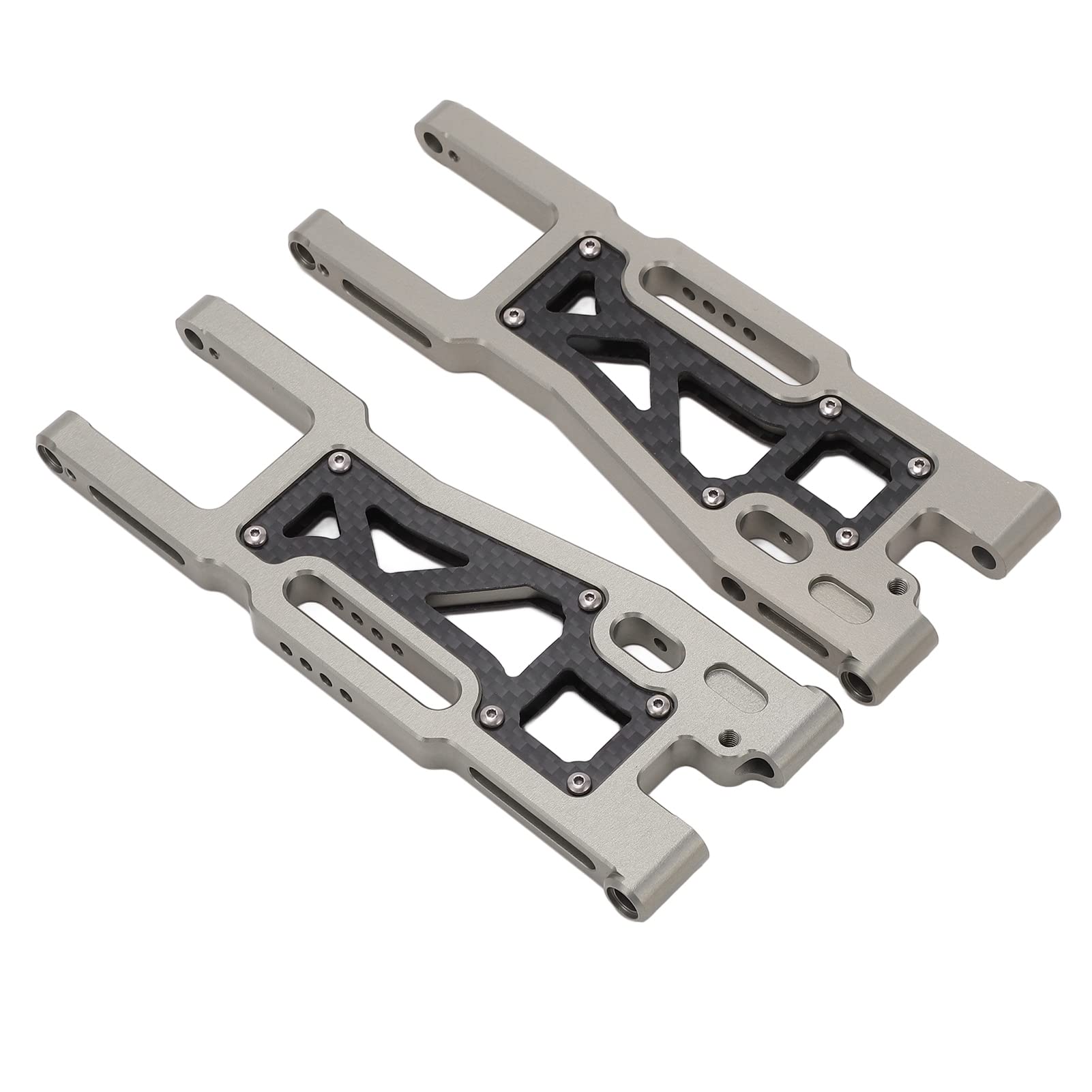 Generic Wahacz RC, Tylny Wahacz RC. Znakomity wygląd. Włókno Węglowe ze Stopu Aluminium do Modernizacji (GRAY)