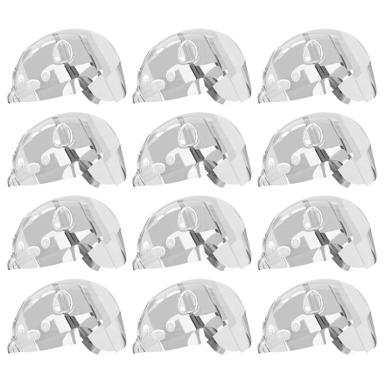 Kids Safe Corner Protectors 12PCS Air Pocket Shock Absorbing Design Not Slip Acrylic Adhesive Shaped Bumpers Child Not Collision Bumpers