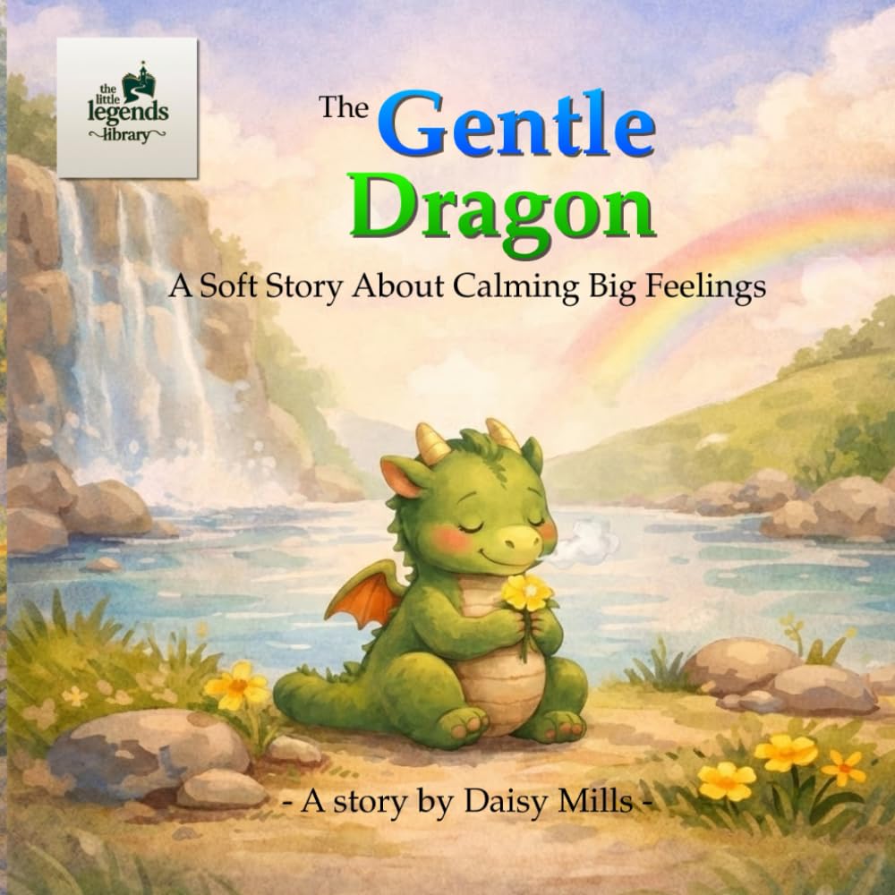 The Gentle Dragon: A Soft Story About Calming Big Feelings (The Little Legends Library)