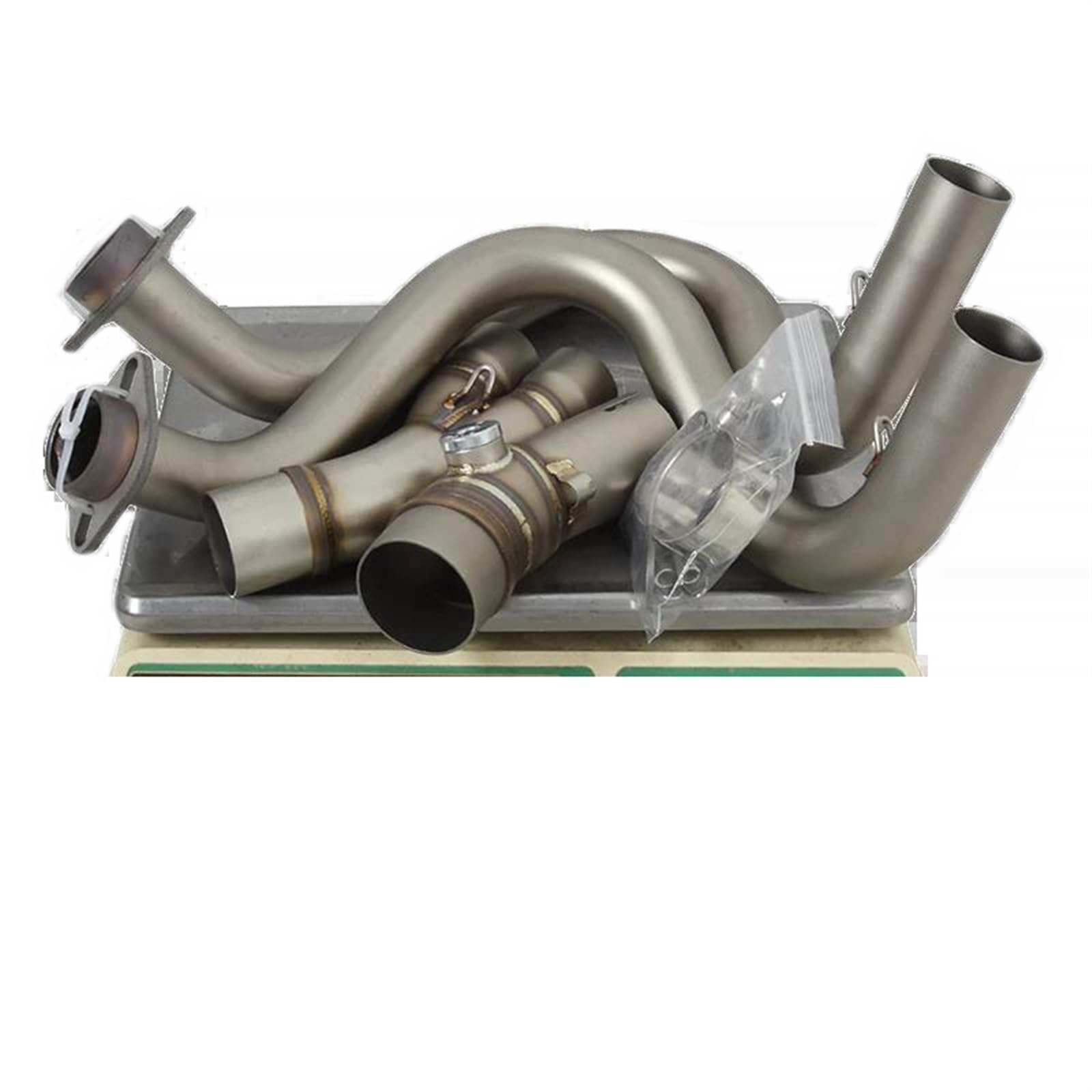 Sistema Completo Di Scarico Per Motocicletta Escape Silencer DB Killer Anteriore Centrale Per Kawasaki ER6N ER6F 2012 2013 2014 2015 2016