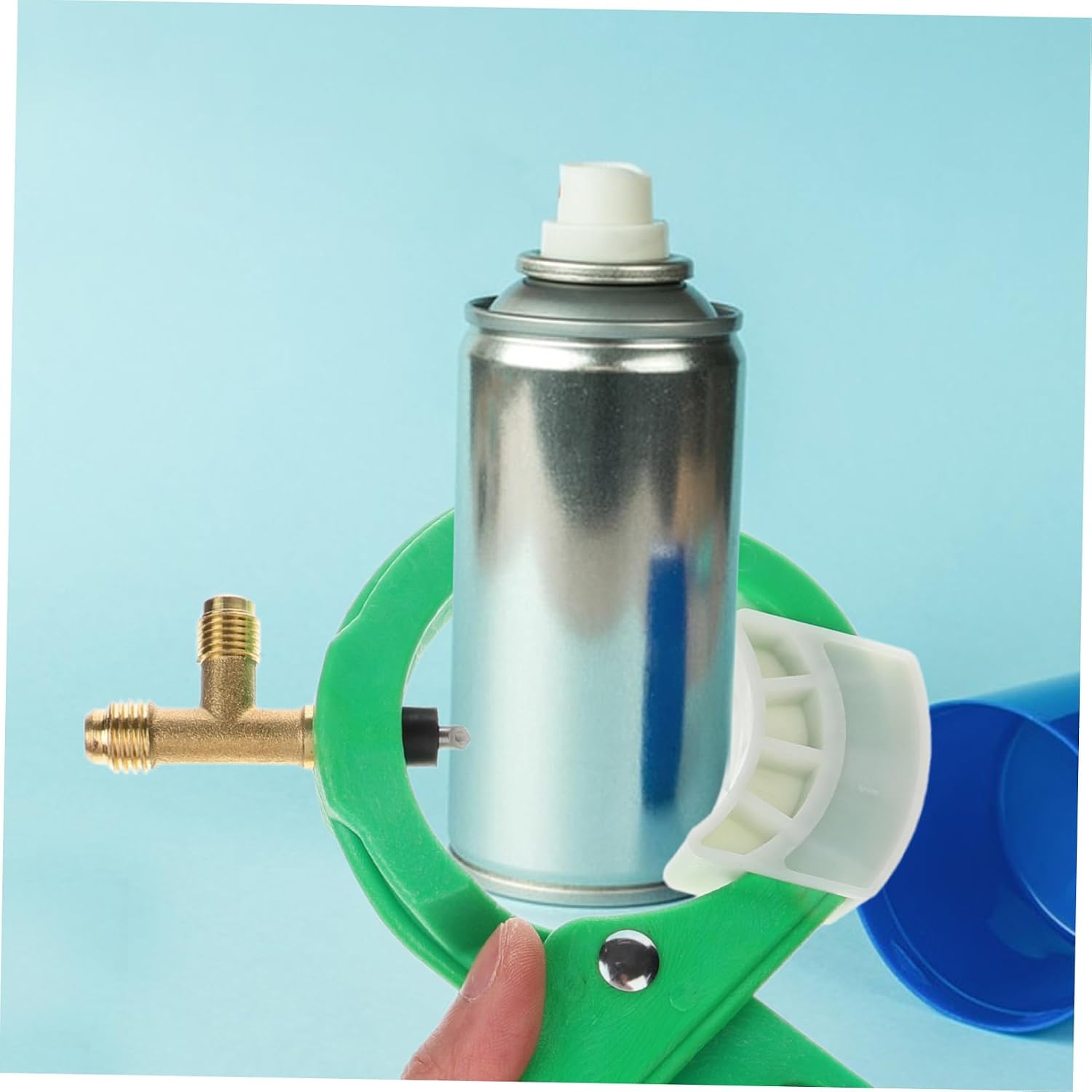 Mikinona Car Refrigerant Recharge Tool Wall Mounted Bottle Opener Refrigerant Adapter Kit for Ac Easy to Use