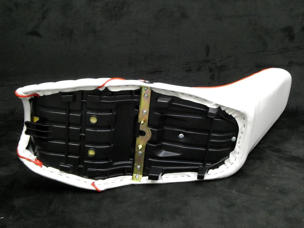 バリオス250 2型 白赤エナメル 三段シート 60cm/補強入り