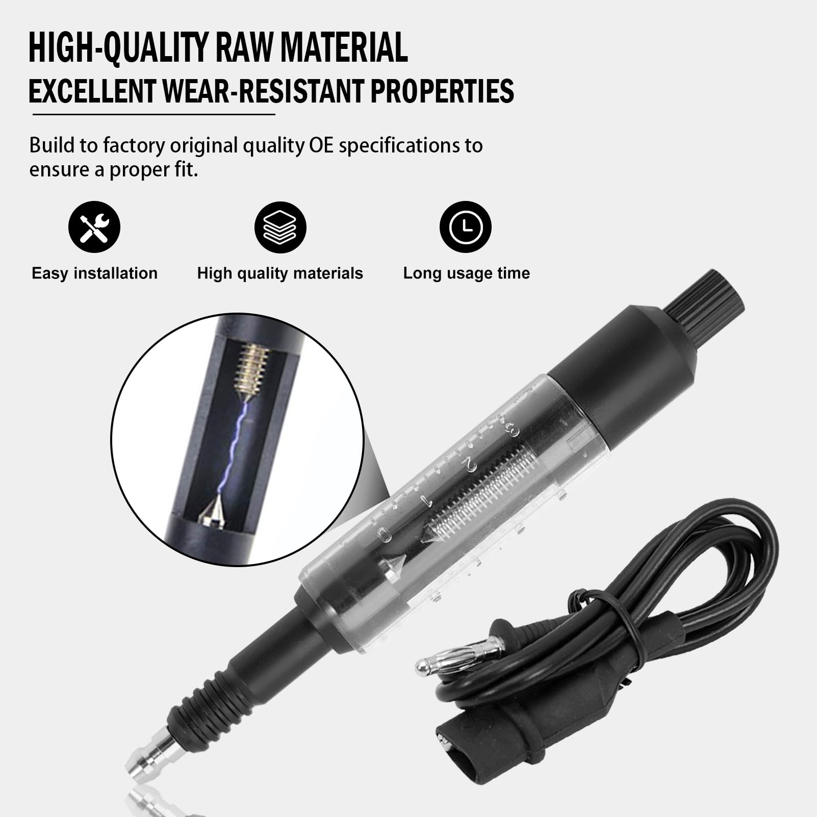 Tester Accensione Candela Tester Bobina Accensione per auto camion moto tosaerba motoseghe Tester Candele Tester per candele per Sistema accensione Rilevatore diagnostico bobina Strumento