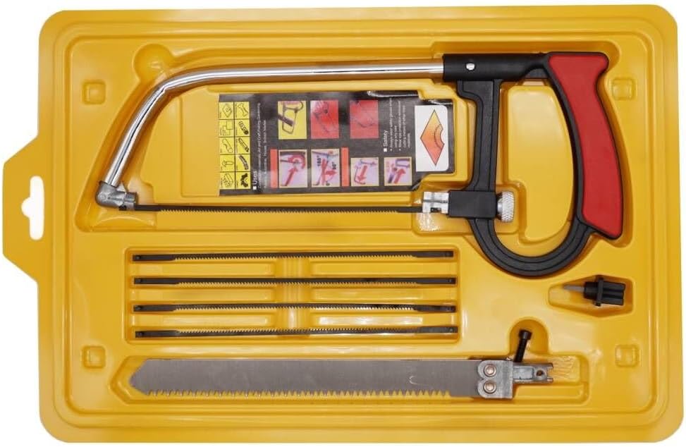 KAHEIGN 13 In 1 Multifunction Hacksaw Set, Hand Hacksaw With 8Pcs HSS