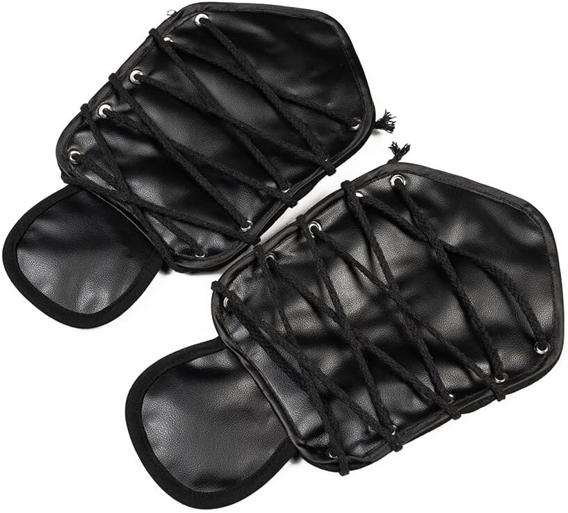 LOCHE Tactical Extended Mountain Pattern Armor Arm Guard Wrist Guard, Medieval Warrior Knight Samurai Combat Protector Defense Gear