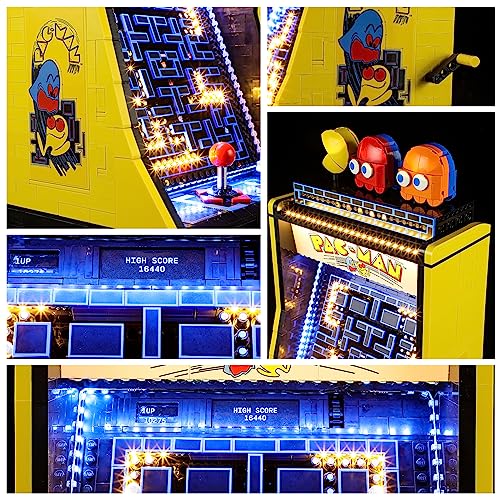 Yeabricks LLK599 Led Light For Lego-10323 Icons Pac-Man Arcade Building Blocks Model  thumb #3