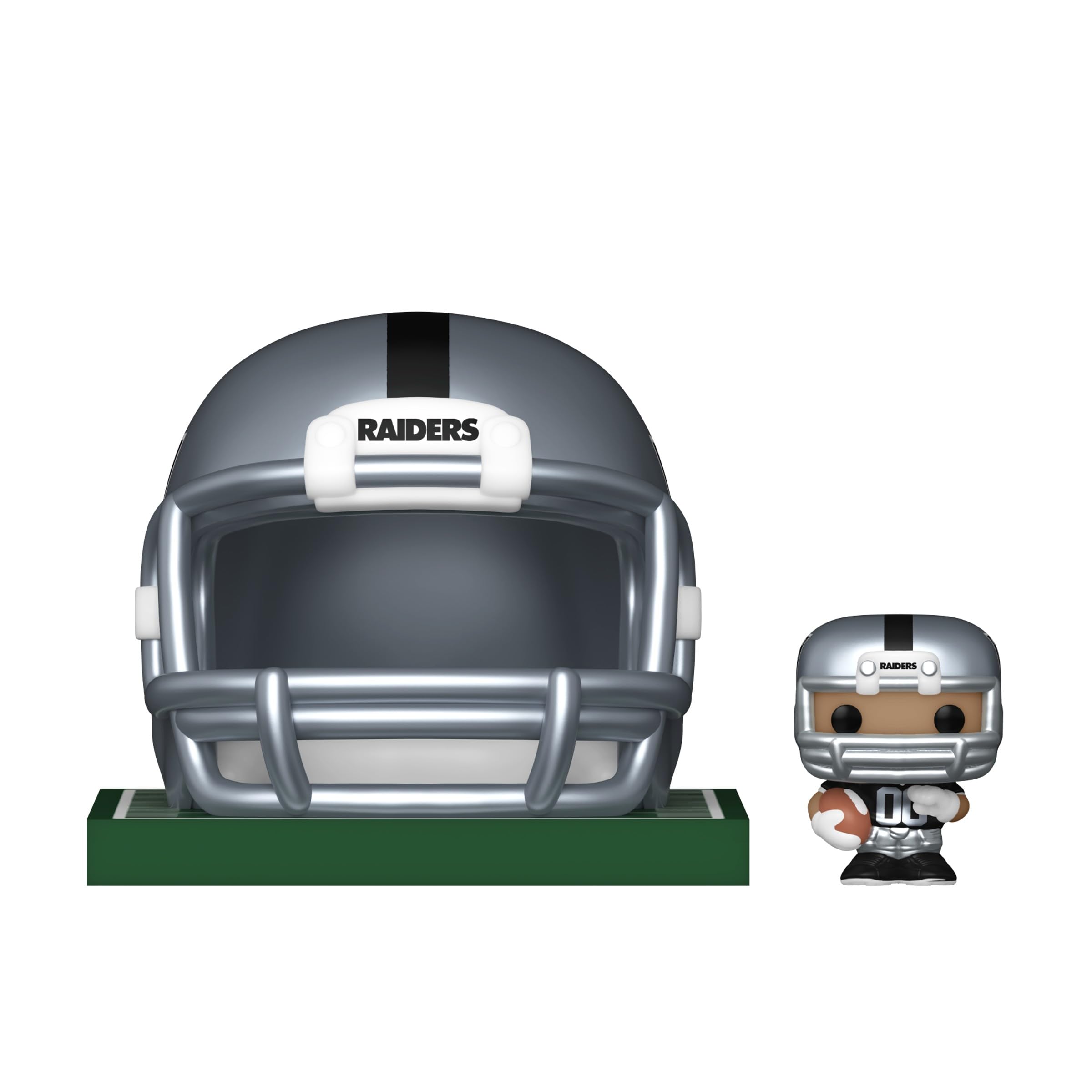 Funko Pop! Bitty Helmets: NFL - Raiders - Sammelfigur aus Vinyl - Geschenkidee - Offizielles Merchandise - Spielzeug für Kinder & Erwachsene - Sportfans - Modellfigur für Sammler und Display