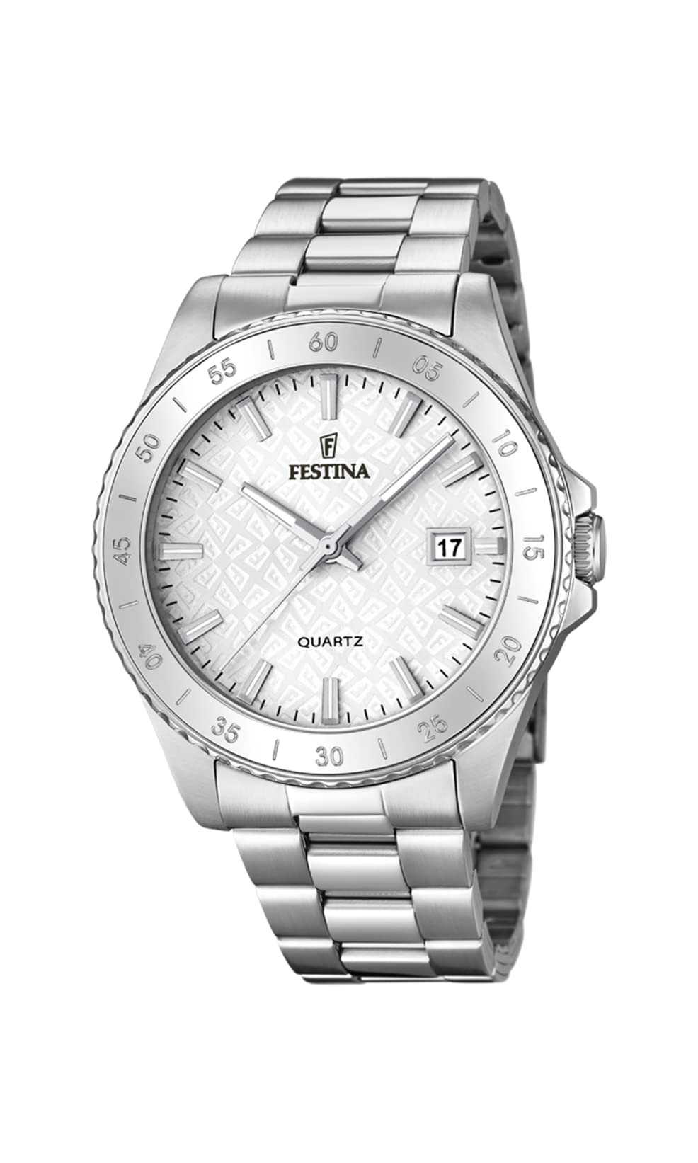 Festina Reloj Mujer F20428/1 Outlet Caja de Acero Inoxidable 316l Plateado Correa de Acero Inoxidable 316l Plateado