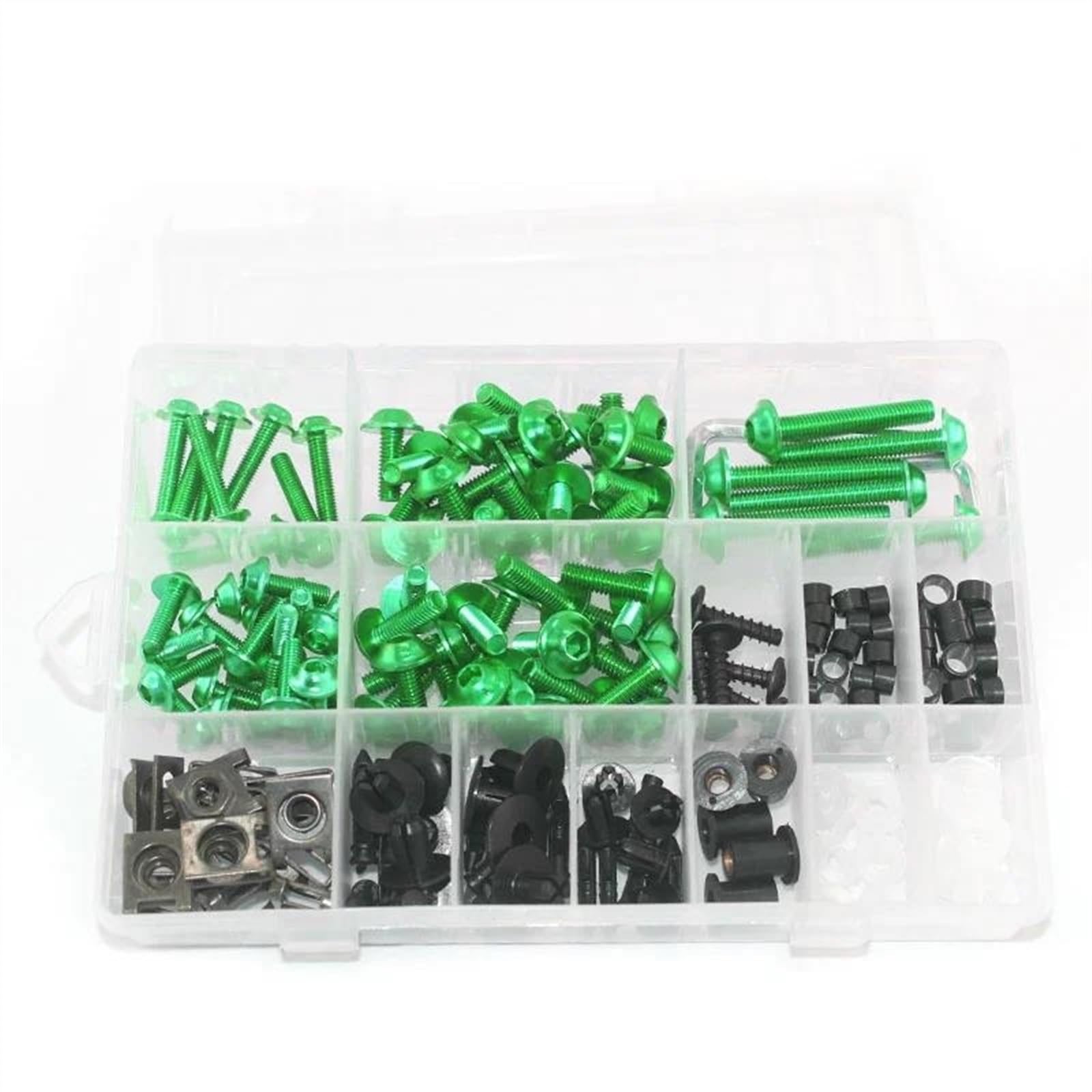Motorcycles Bolt Clip Nut Accessories For SUZUKI GSR400 GSR600 GSR750 GSX-R600 GSX-R750 GSX-R1000 GSR GSXR 600(Green)