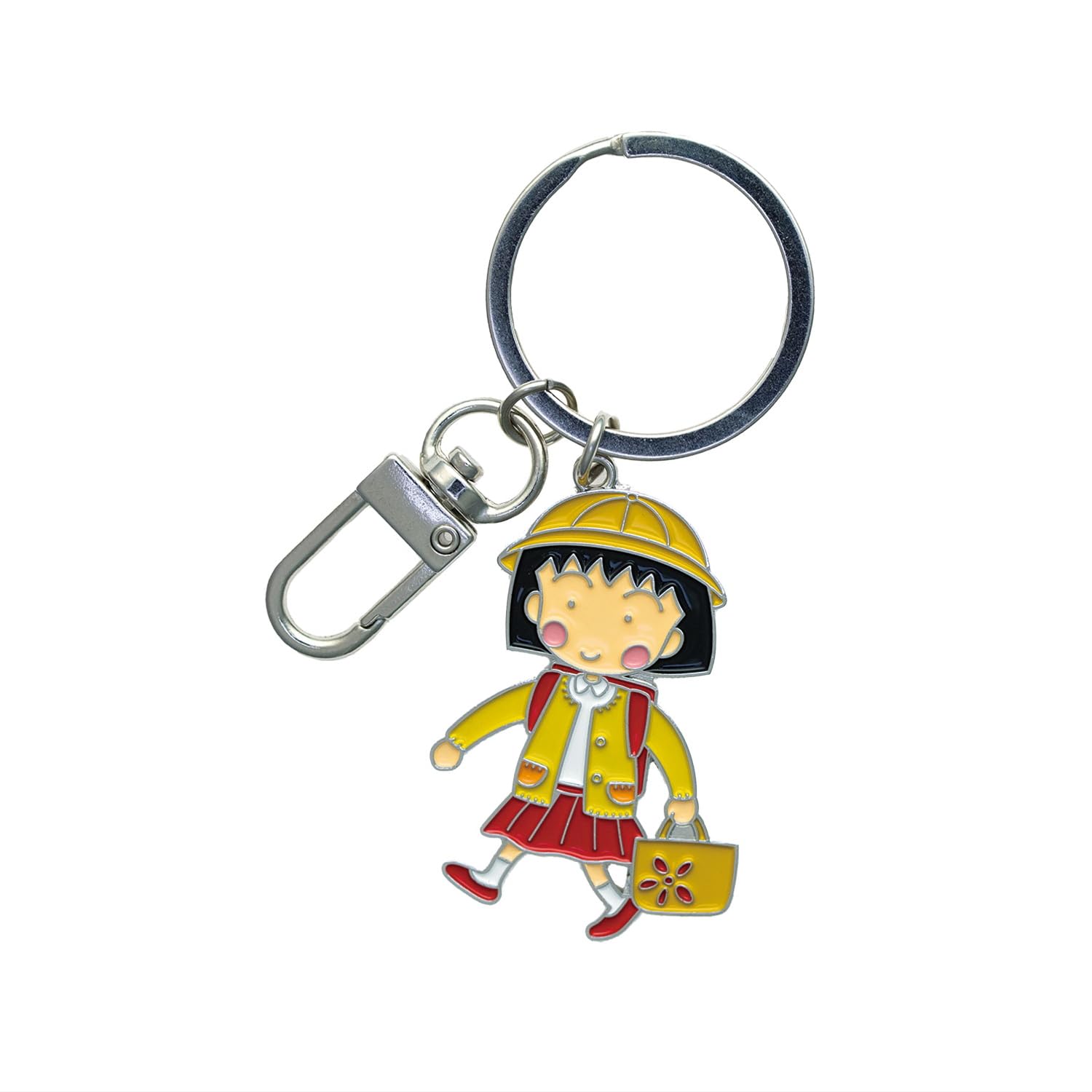 当時物　平成レトロ　ちびまる子ちゃん　コインケース　キーホルダー 希少！昭和90'sレトロ ちびまる子ちゃん コインケースネックレス