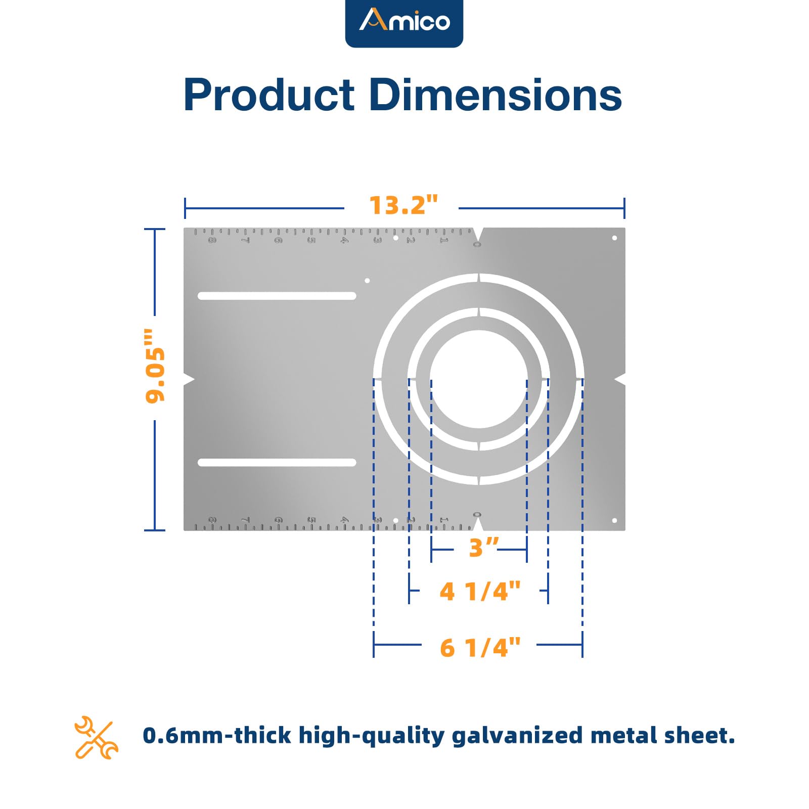 Amico New Construction Light Mounting Plate -7 Amico New Construction Light Mounting Plate -7
