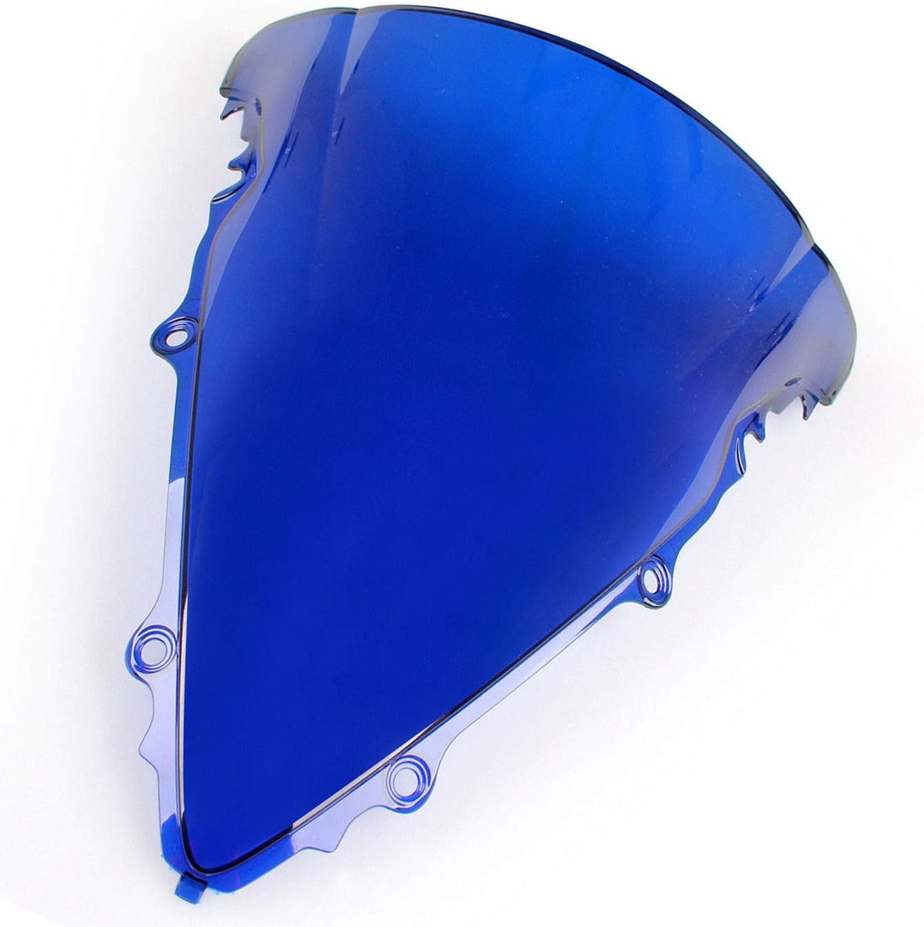 Double Bubble Windshield Windscreen for Yamaha 2003-2005 YZF600 R6 2006-2009 R6S (Chrome)