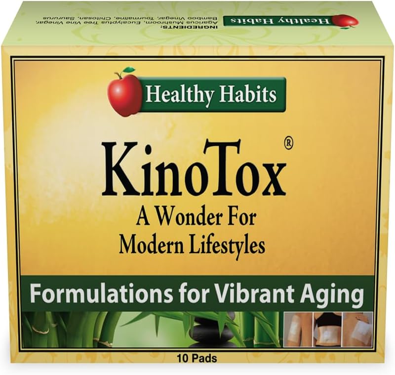 Healthy HabitsKinoTox Overnight Detoxification Pads Box of 10