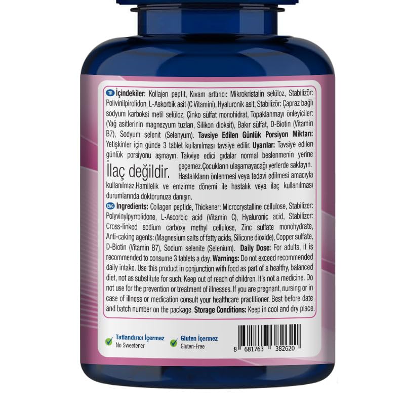 One Up Collagen Hyaluronic Acid 30 Tablet