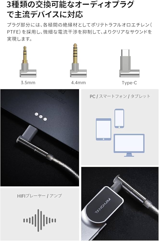 TANCHJIM PRISM (付属ケーブル2.5mm換装品) TANCHJIM PRISM (付属