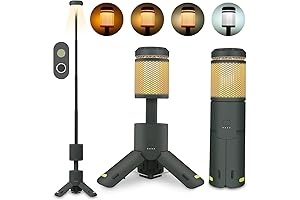 Telescopic Camping Lantern with 10000mah Battery | Stay Illuminated in the Wilderness