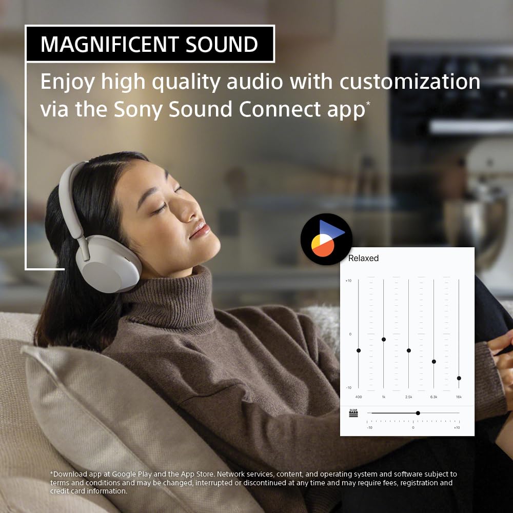 Sony WH-1000XM5 High-End Noise-Canceling Headphones with Auto NC Optimizer, 30-Hour Battery Life, Alexa Voice Activation, Black 4 Sony WH-1000XM5 High-End Noise-Canceling Headphones with Auto NC Optimizer, 30-Hour Battery Life, Alexa Voice Activation, Black - Image 4