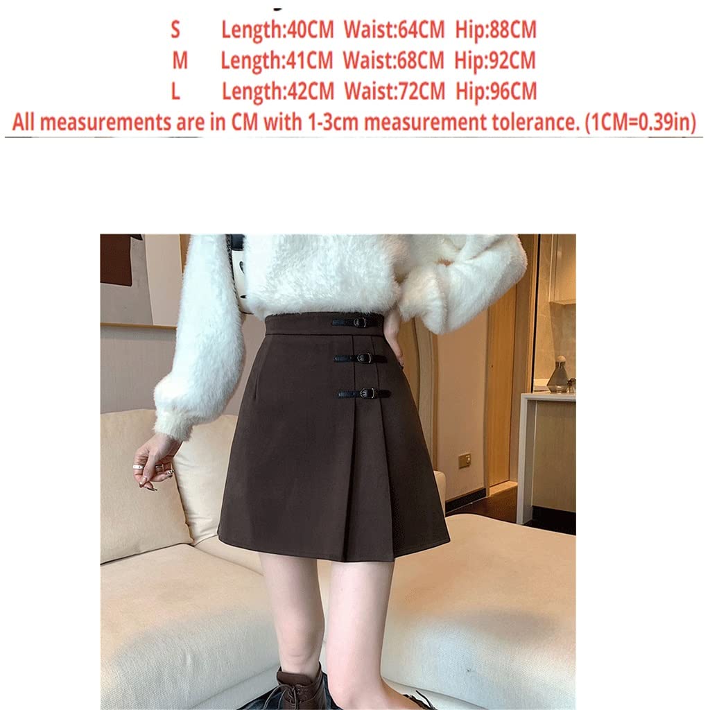 ヴィトン ジャイアントモノグラム ウール Aライン ミニスカート ブラウン LOUIS VUITTON ルイヴィトン ジャイアント モノグラム Aライン ミニ