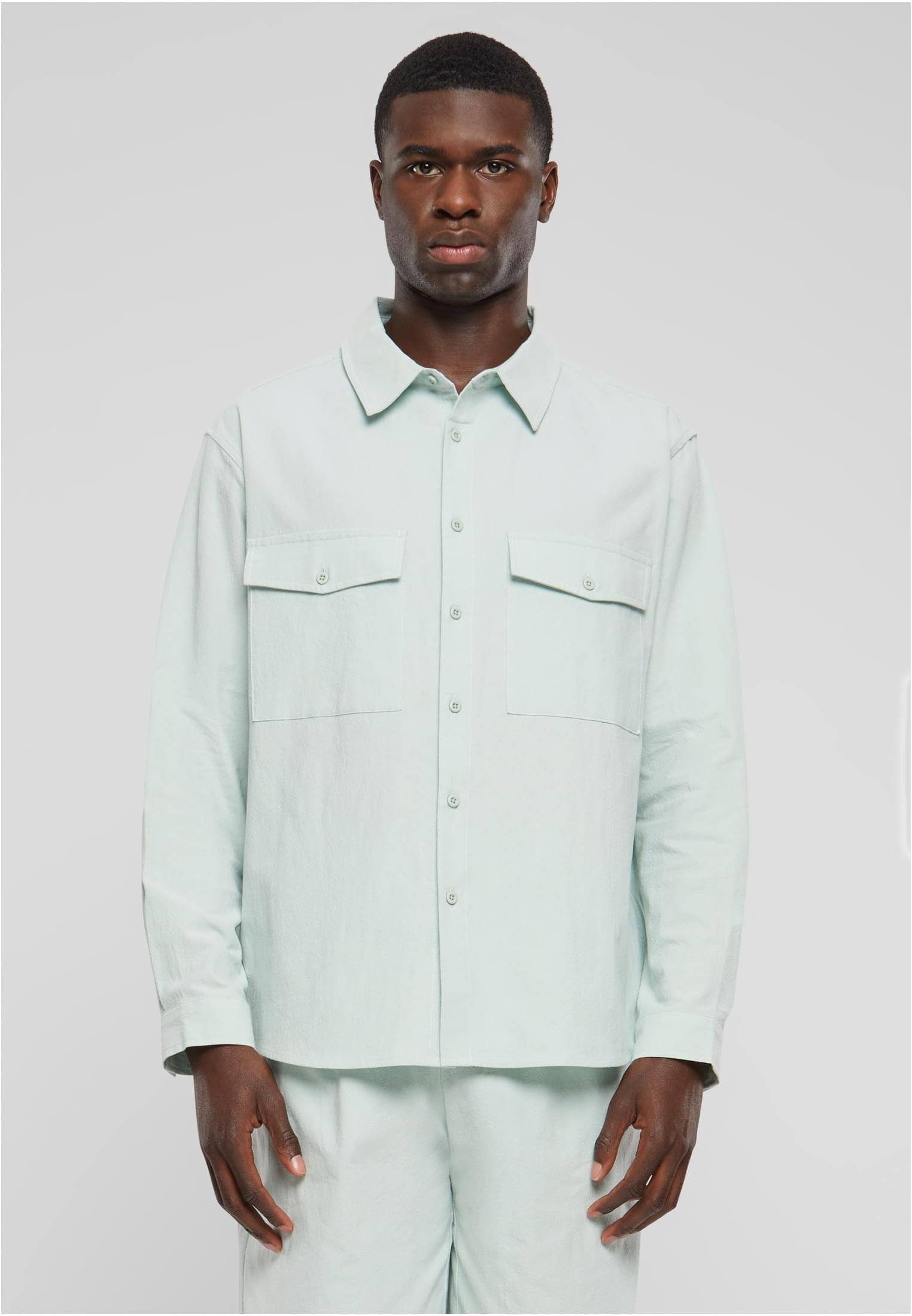 Urban Classics Koszula Mężczyźni Basic Crepe Shirt