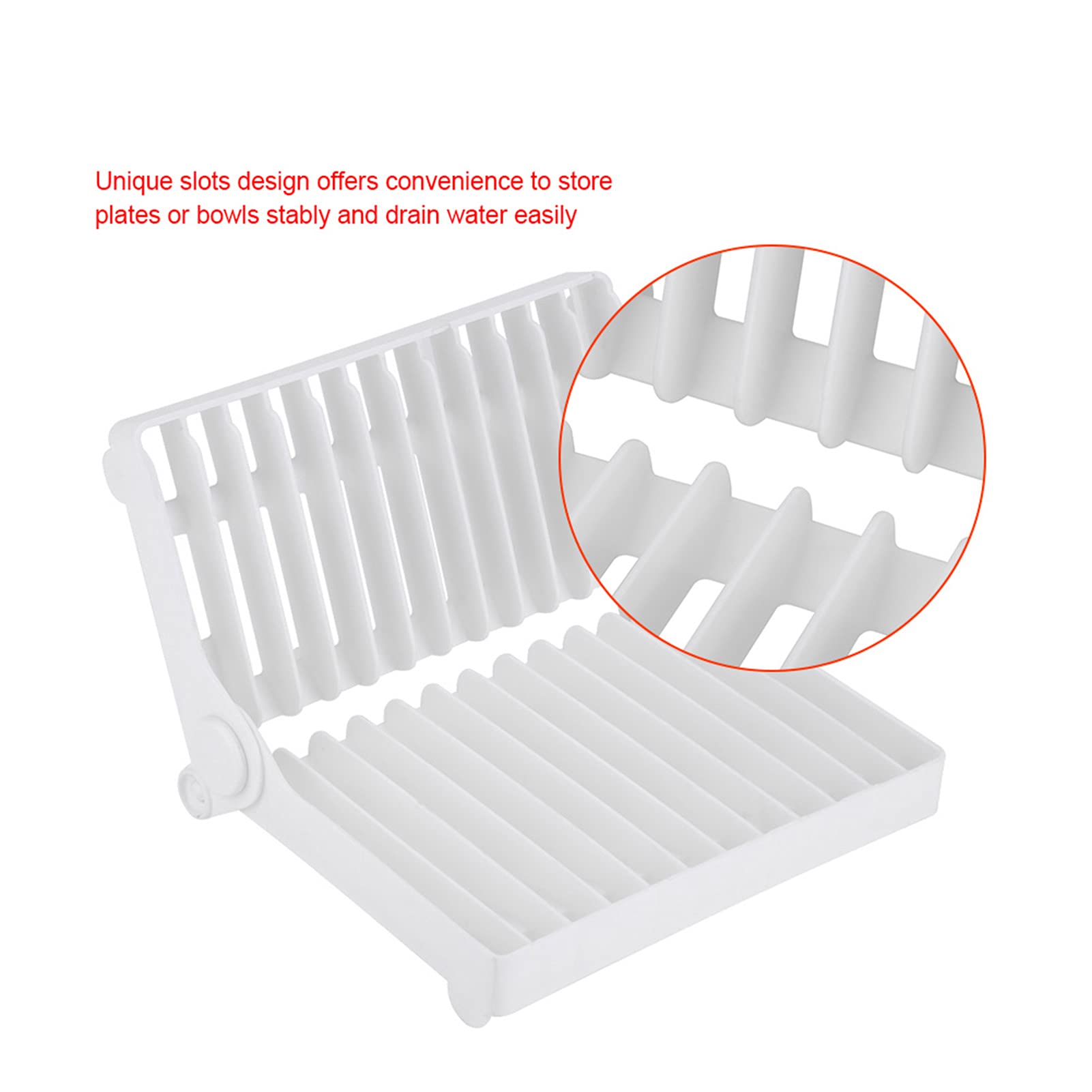 Goshyda Foldable Plate Drying Rack - Image 4