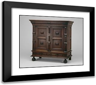 ArtDirect Artist Unknown 23x20 Black Modern Framed and Double Matted Art Print Titled Kast
