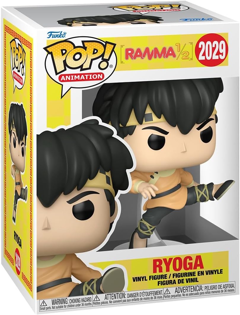 POP! Animation: Ranma 1/2 - Ryoga | Official Anime Merch - Collectable Vinyl Figurine for Shelf Display - Birthday Gift Idea for Fans and Collectors