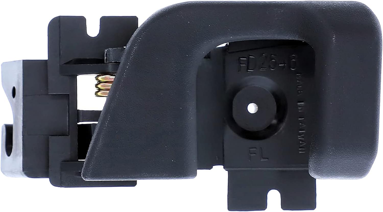 Dorman 79540 Front Driver Side Interior Door Handle Compatible with Select Jeep Models, Black; Textured
