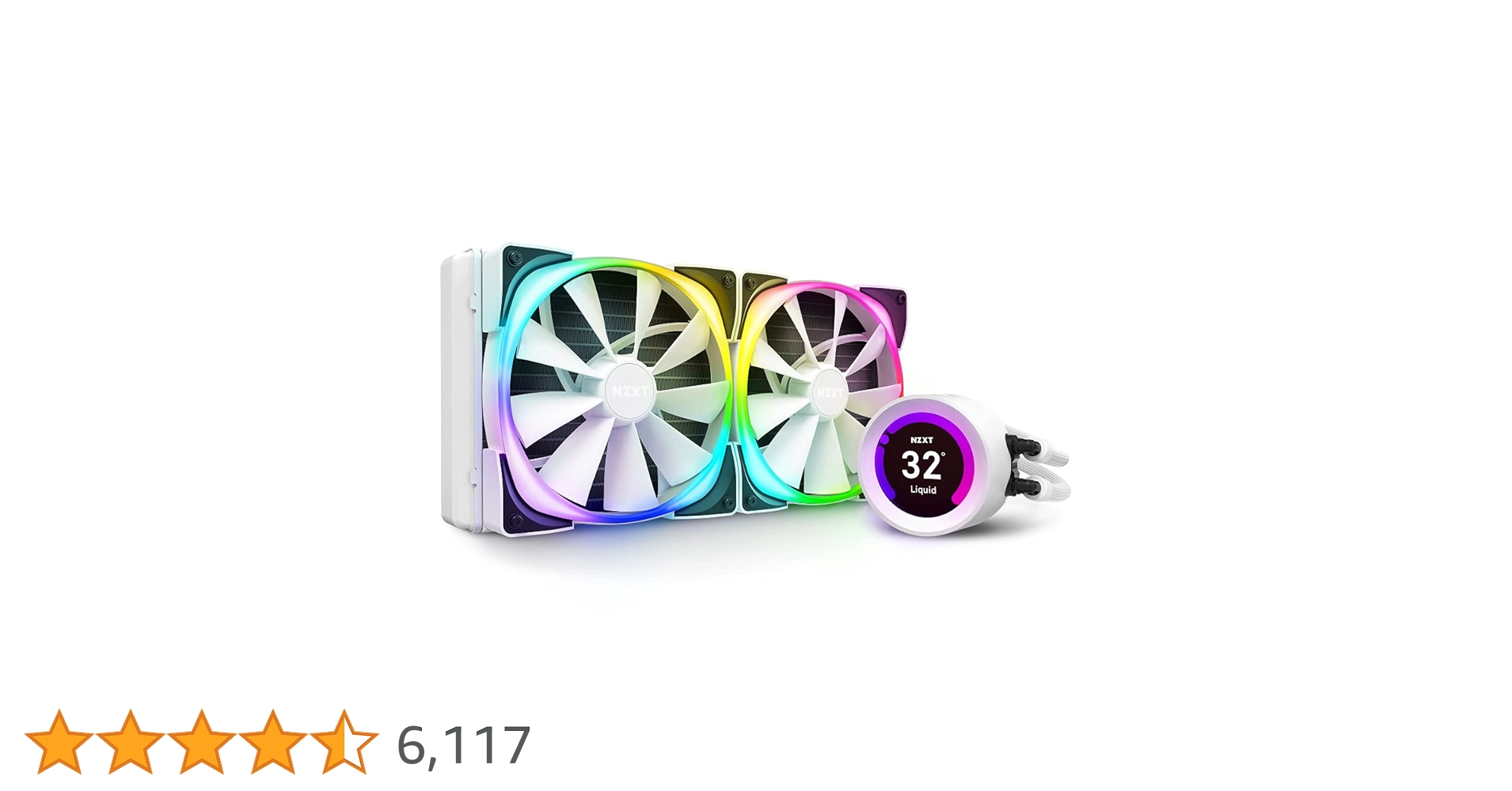 NZXT Kraken Z63 RGB 280mm ホワイト 61VUGmPxWlL.jpg_BO30,255,255,