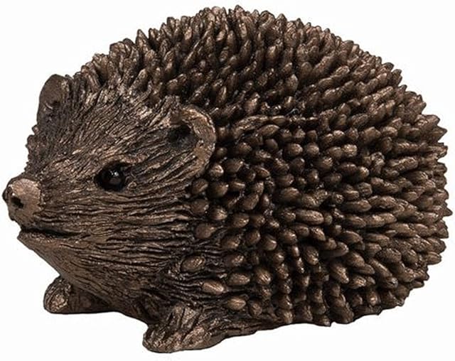 Frith Sculptures Prickly Hoglet - Baby Hedgehog Walking Bronze Figurine TMM006