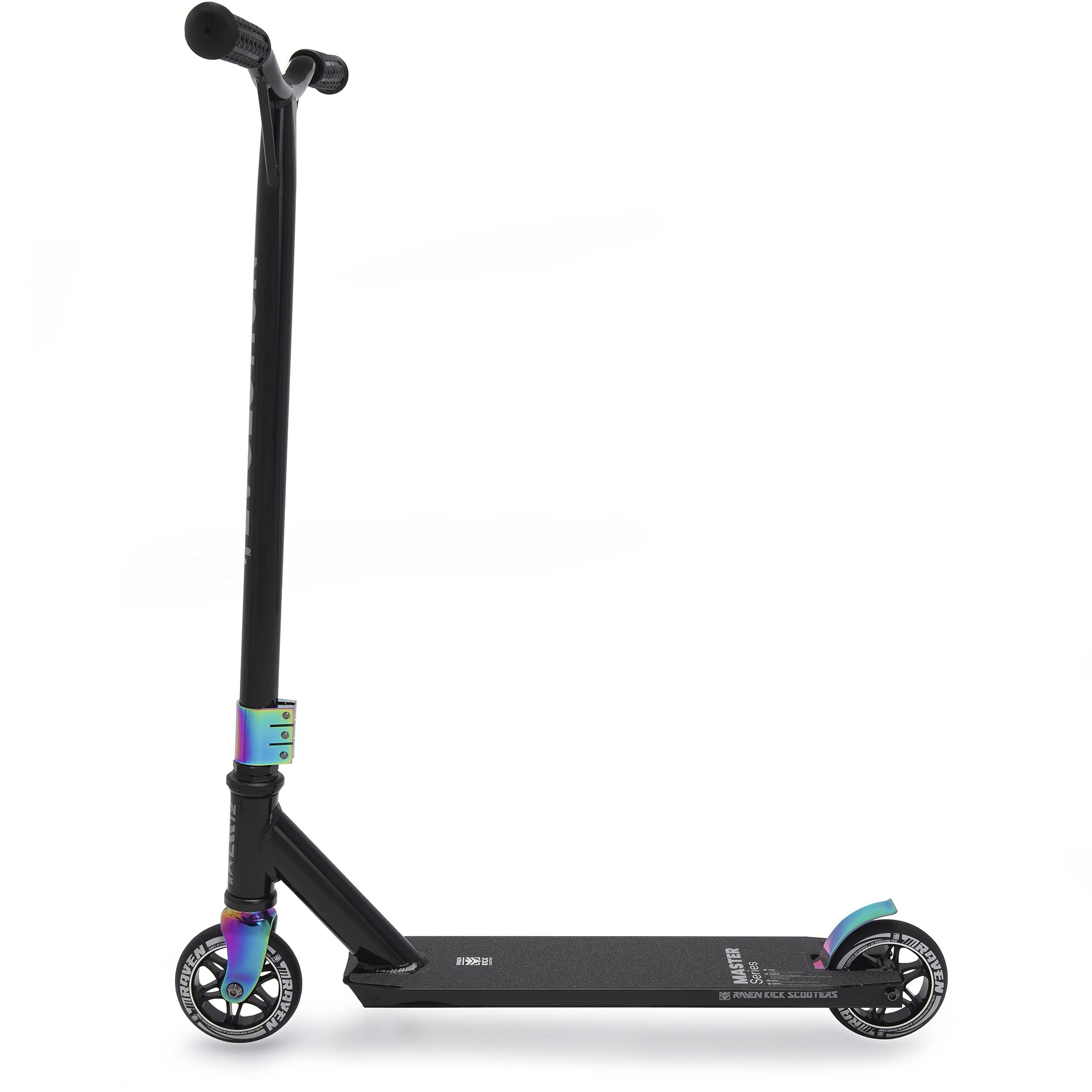 Raven - Trottinette Freestyle Evolution Master 110mm RAVEN Master Adulte Enfant Neo Chrome Mixte Stunt Scooter Robuste Kickscooter Adulte Enfant Mixte Freestyle Neo Chrome