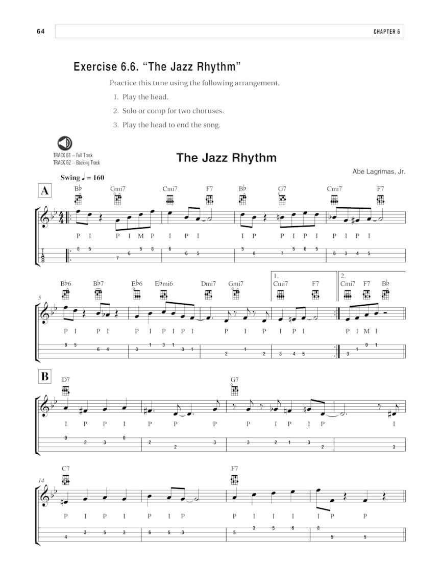 COMPING SOLOING & CHORD MELODIES (JAZZ UKULELE)