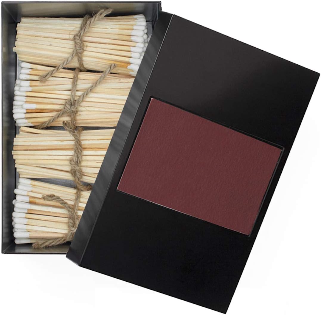 Infinity Boxes Streichholz-Box, schwarz, 403-tlg, Streichhölzer Creme ...