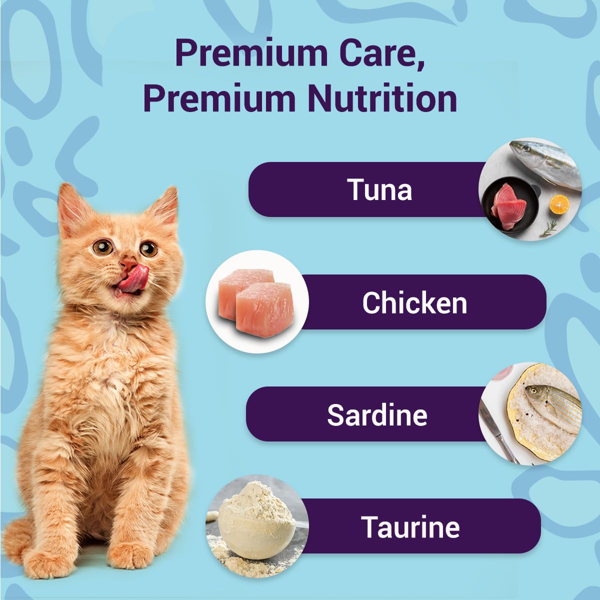 Purrfeto Adult Wet Cat Food | Oceanfish in Gravy |80 GMS (Pack of 48)| Gluten Free | Supports Hydration | Highly Palatable 3