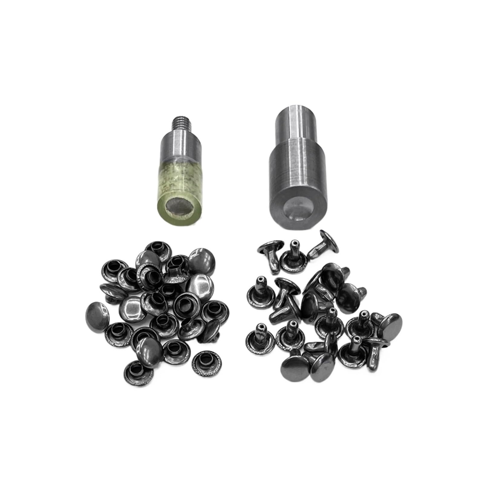 Snap Fasteners Botón Die Herramientas de instalación remaches doble cara | Máquina de botones, molde especial (12 mm), troquel for máquina de cierre a presión(500 sets-01,12 mm)