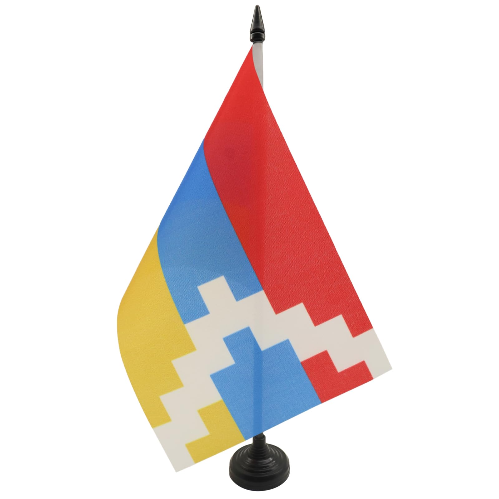 AZ FLAG Nagorno-Karabakh Table Flag 6x8 in 100D Polyester Plastic Base
