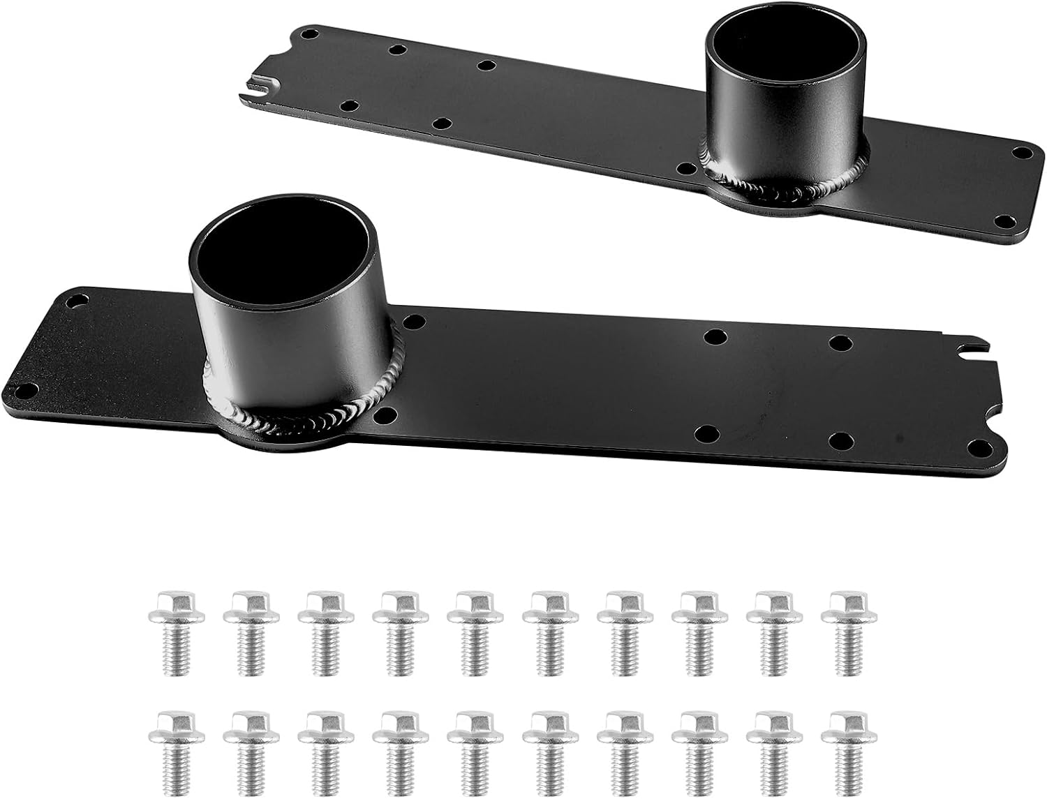 For Ford 1996-03 7.3L Intake Manifold with Powerstroke Plenum Bolts Aluminum 3" (Black)