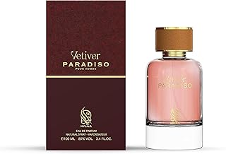 Vetiver Paradiso 100ml Perfume for Men Eau De Parfum - Long Lasting Aftershave Men Spray - Woody Citrus Fresh Perfume
