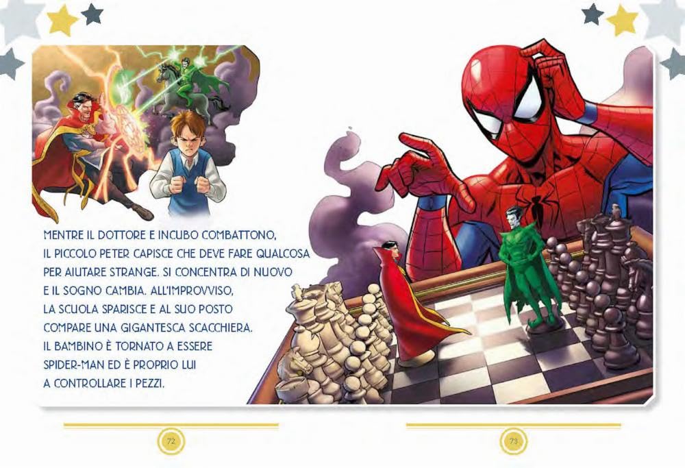 Poteri straordinari. Marvel. 5 minuti prima di dormire. In maiuscolo. Ediz. a colori