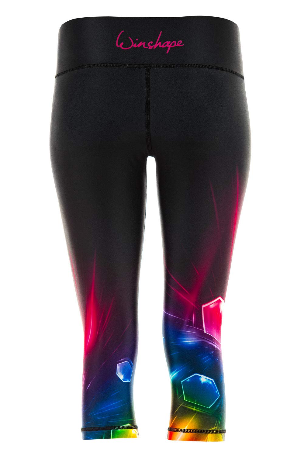 Damskie legginsy Winshape z okrągłym dekoltem i jogą