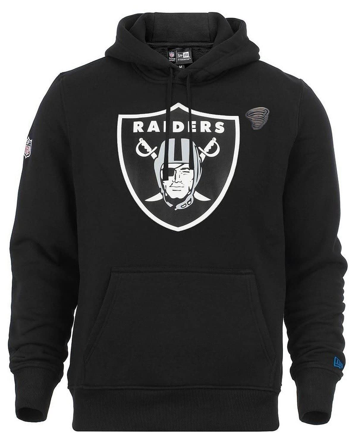 New Era – Hoody Sweat à Capuche Pull – NFL Articles pour Fans Football américain – Logo de l'équipe – avec pin's Exclusif de CapSpin