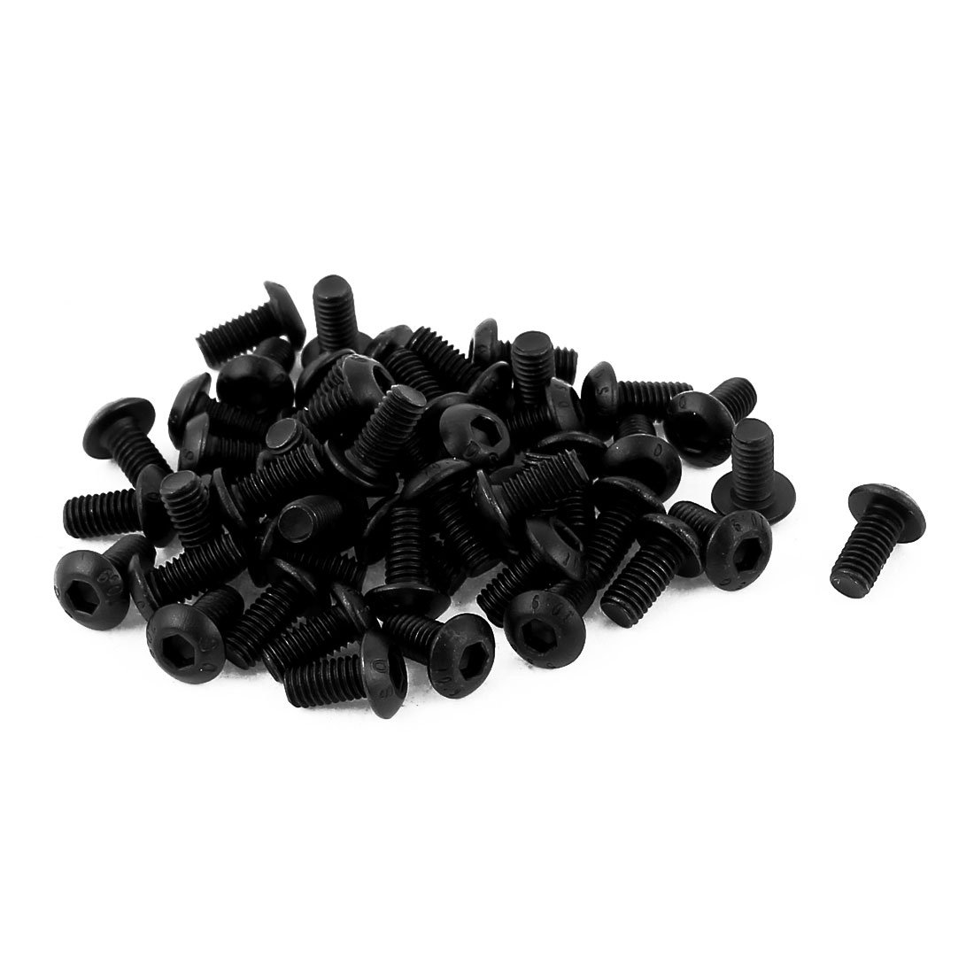 Tornillos Hembra Hexagonales M3x16mm - 50 Piezas, Cabeza Plana Avellanada, Acero Aleación Grado 10.9