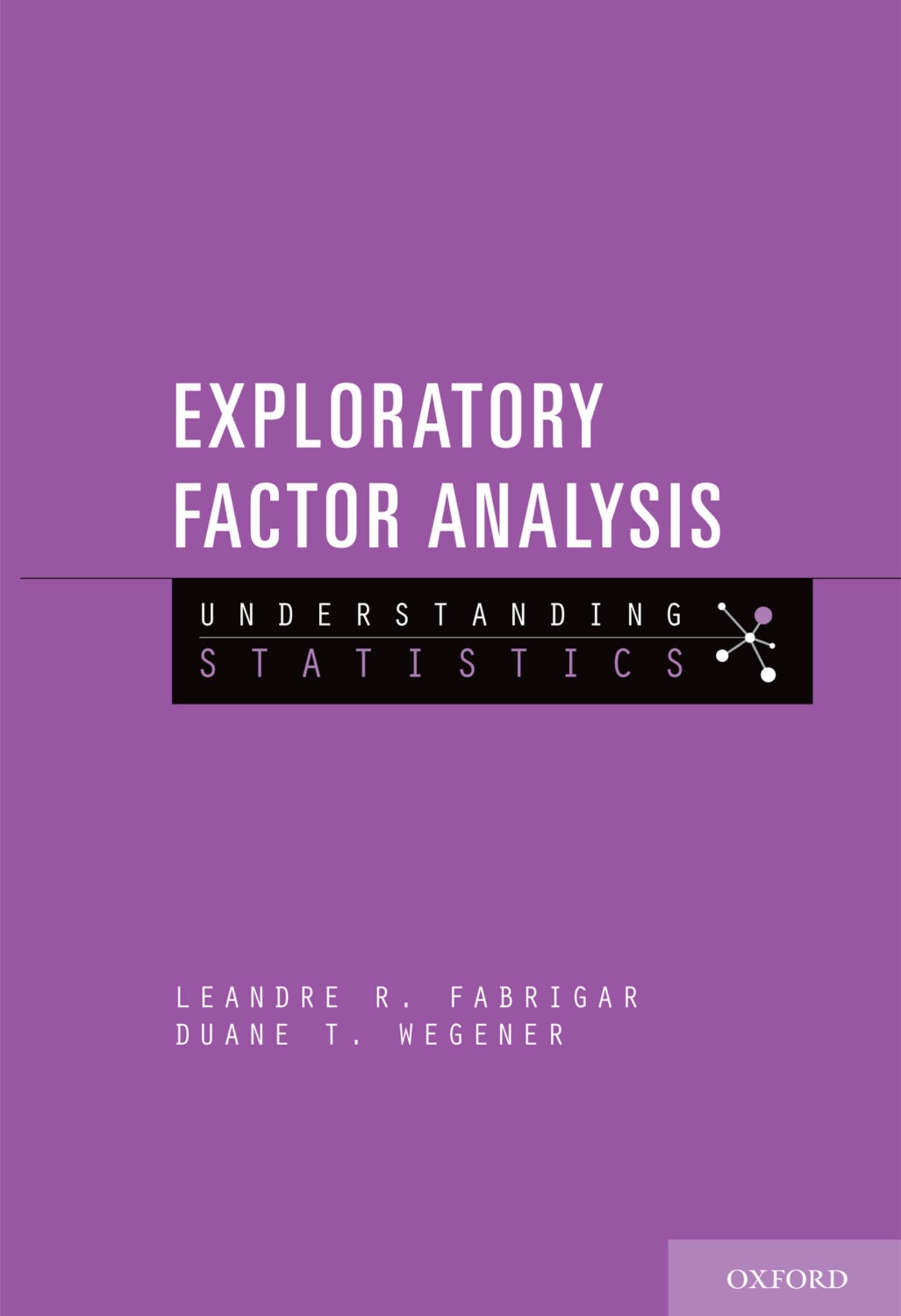 Exploratory Factor Analysis (Understanding Statistics)