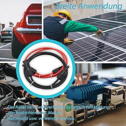 KUBOWAI Prolunga Cavo Solare, 4 mm² / 12AWG Cavo