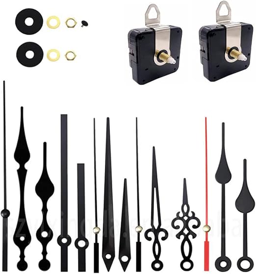 MORJCG Clock Mechanisms Battery Powered, Clock Mechanisms, Quartz Clock