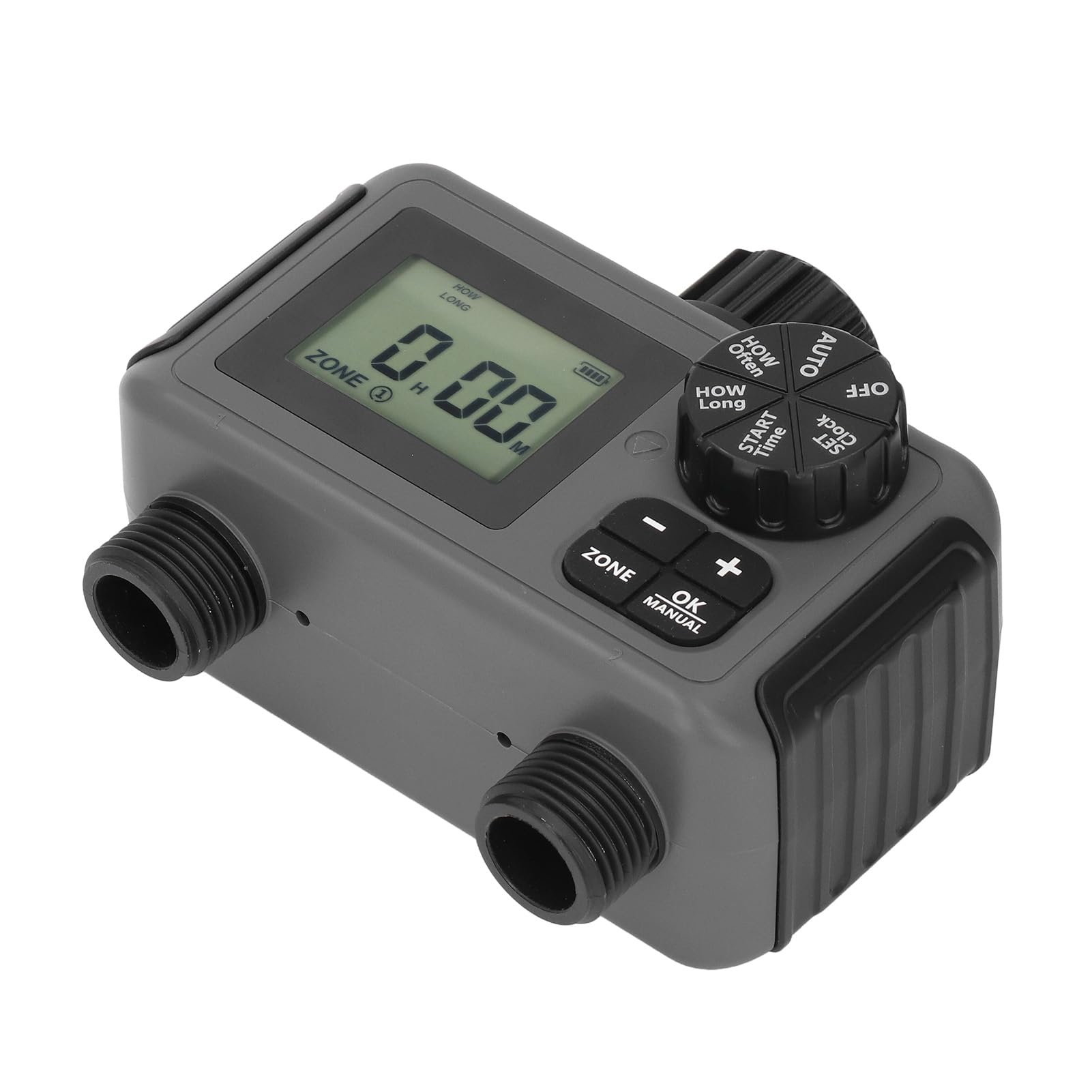 NH3/4 pollici timer per irrigazione 2 zone grande schermo timer per irrigatore esterno irrigazione automatica tubo da giardino timer per rubinetto con porta sensore pioggia