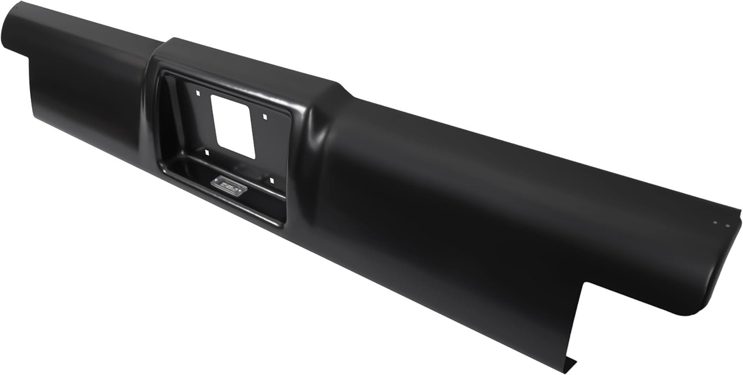 HECASA Rear Roll Pan Compatible with 1988-1998 Chevy Chevrolet GMC C1500 K1500 Stepside Flareside Steel Electrophoresis