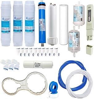 AquaDart® RO Service kit of membrane & filter for All Type Of Water Purifier (RO Membrane Inline+TDS Meter+UF+Mineral+Hous...