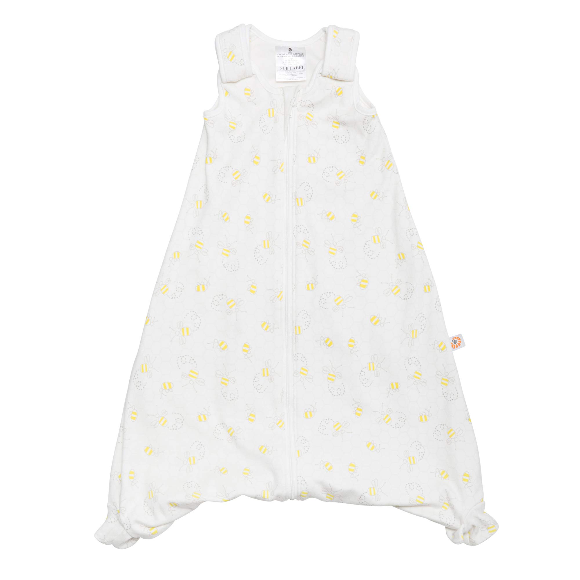 Ergobaby Ergobaby Sleeping Bag On The Move, Medium (6-18 months), Bee Happy, 0.5 TOG