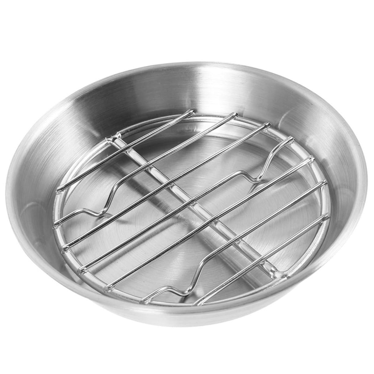 Ciieeo Stainless Steel Baking Sheet and Cooling Rack Half Sheet Pan with Wire Rack for Healthy Cooking High Temperature Tolerance for Family Gatherings