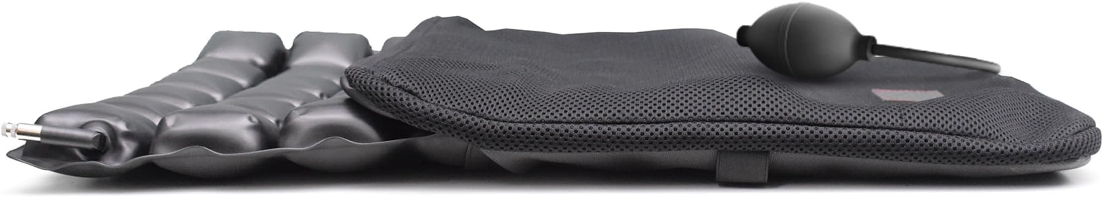 Fego Float Air Seat Cushion For Car Seat & Office Chair Sitting, Tailbone Sciatica & Back Pain Relief, Long & Comfort Ride, Best Orthopedic Backrest & Hip Support (1001Cs) - Memory Foam, Multicolor
